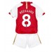 Tanie Strój piłkarski Arsenal Martin Odegaard #8 Koszulka Podstawowej dla dziecięce 2023-24 Krótkie Rękawy (+ szorty)